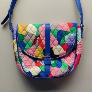 multicolored Vera Bradley crossbody